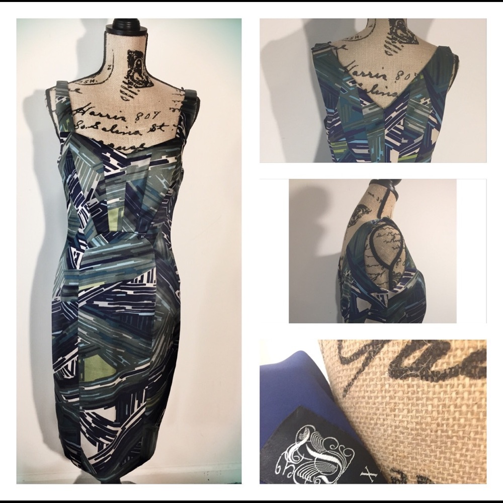 Jax size 10 dress - like new- sleeveless midi